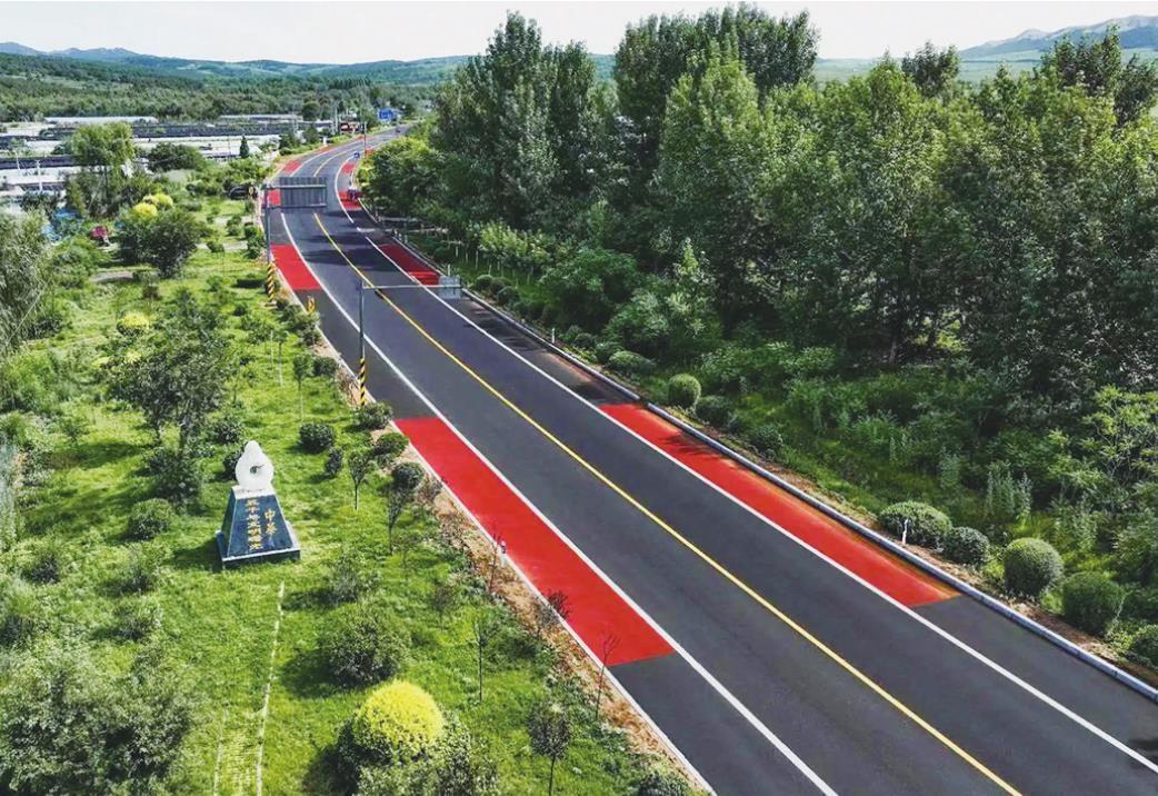 27.1公里長的紅山大道是一條引領旅游風尚、展現自然與文化之美的紐帶。朝陽發布供圖